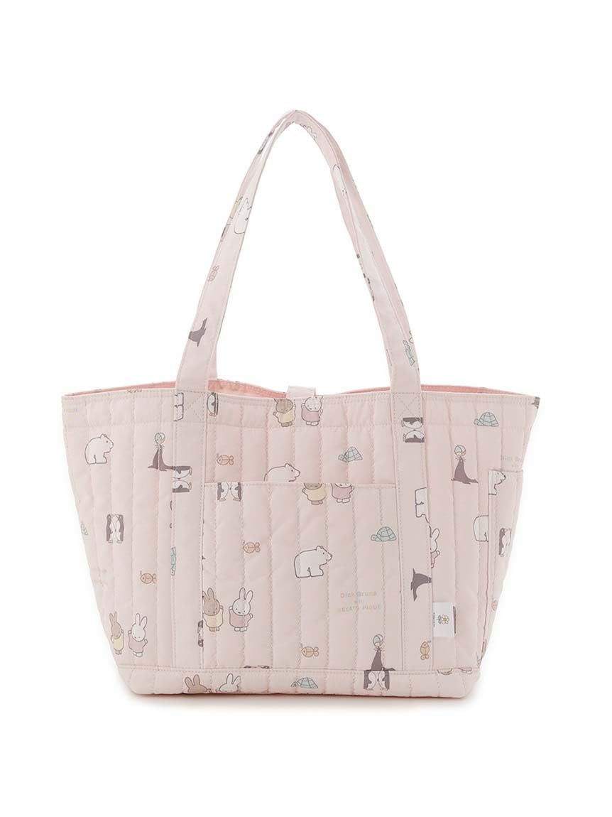 大人気即完売♡入手困難♡ ジェラピケ ミッフィー キルティング総柄トートバッグ♡ 51U+1VUNZuL.jpg